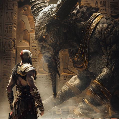 God of War Egypt AI :: Behance