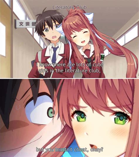 Doki Dokill Me Please. | Doki Doki Literature Club | Literature club ...