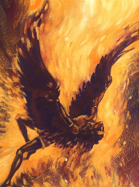 Sun and Death (Icarus Falling) by MarysMirages on DeviantArt