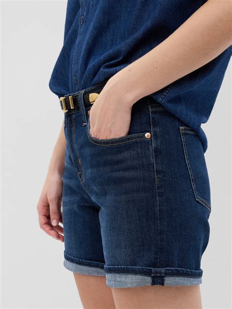 5" Mid Rise Girlfriend Shorts | Gap