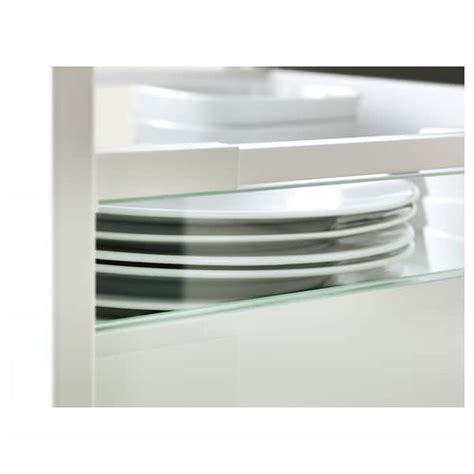 MAXIMERA Add-on side for drawer, medium, glass, 60 cm - IKEA