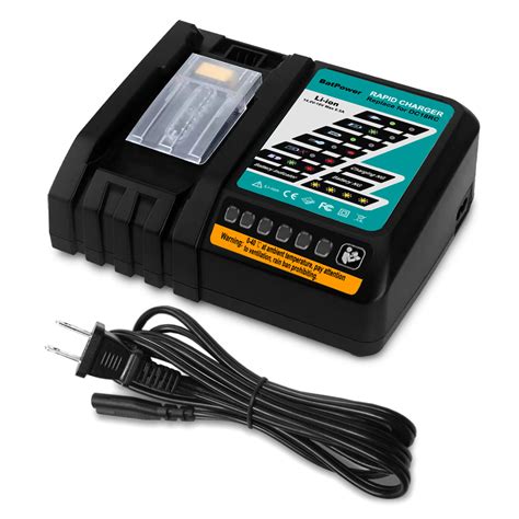 14.4V-18V 6.5A DC18RC Rapid Charger for Makita 18V Battery Charger BL1 ...