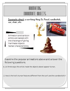 Image result for Animating Inanimate Objects