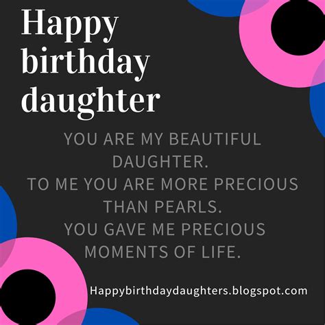 heart touching birthday wishes for daughter Happy Birthday Quotes For ...
