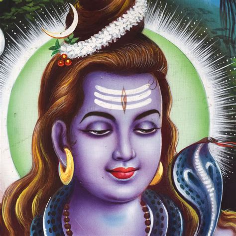 Shop Lord Shiva Paper Painting at Best Price | IndianShelf