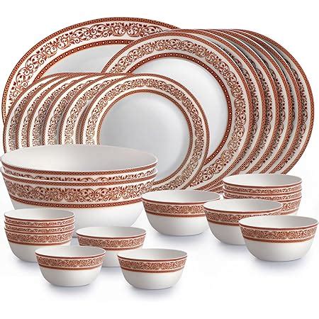 Cello Amitabh Bachchan Opalware Solitaire Series Verde Dinner Set ...