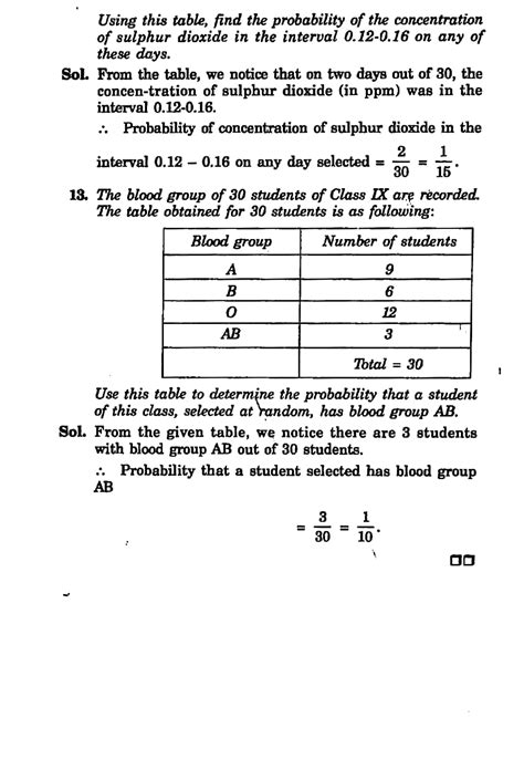 Image result for Probability Explanation Class 9