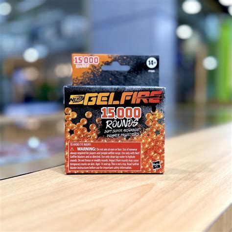 Nerf Pro Gel Fire 15.000 Rounds – Dardos de Hidrogel – Valrobcell