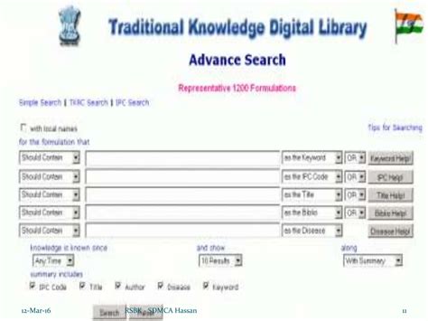Traditional Knowledge Digital Library 的图像结果