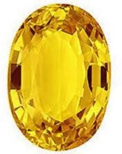AJ Yellow Sapphire Stone Original Certified Loose Precious Pukhraj ...