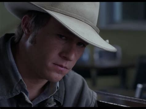 "I don't get you, Ennis del Mar. I'm sorry. Was probably no fun anyway ...