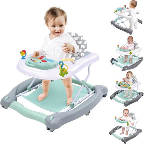 Amazon.com : Baby Walker, Baby Walker with Wheels and Double LED Lights ...