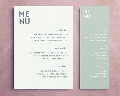 Image result for Create a Menu On InDesign