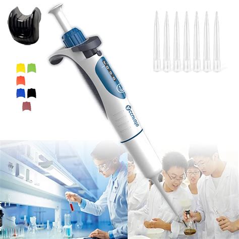Buy Lab Single Channel Micropipette Adjustable Scientific Variable ...