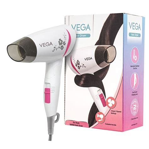 Buy Vega Go‑Style 1200W Hair Dryer | Foldable & Travel‑Ready