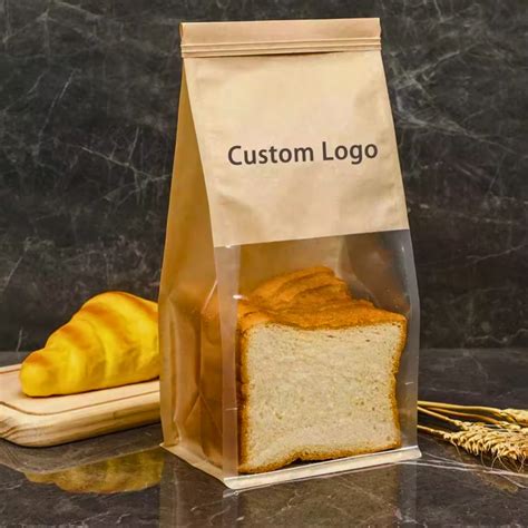 Custom Paper Bread Bags for Bakeries & Homemade Loaves