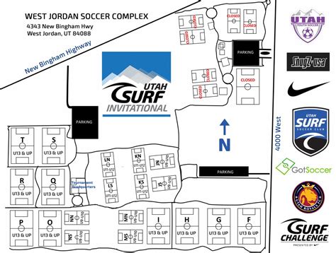 West Jordan Soccer Complex - Utah Surf Invitational