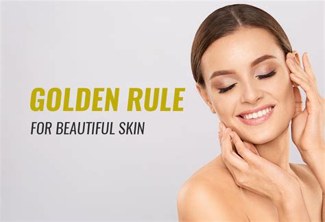 Golden Rule for Beautiful Skin – skeyndor
