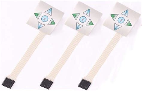 Amazon.in: Buy YXQ 1x5 5 Keys Matrix Membrane Switch Keyboard Keypad ...