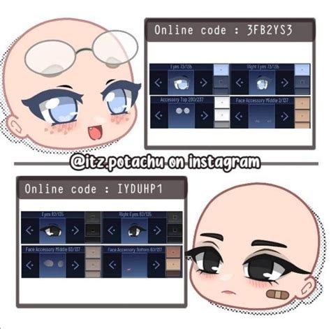 Gacha Face Tutorial 的图像结果