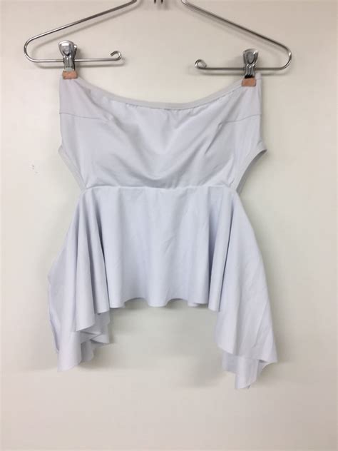 Tempt Me Women’s 2 Piece Swimsuit, White/ Blue, Small - Gem