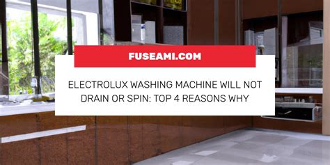Image result for Electrolux Washing Machine Problems