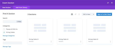 Image result for Add a Code Module to a Divi Pricing Table
