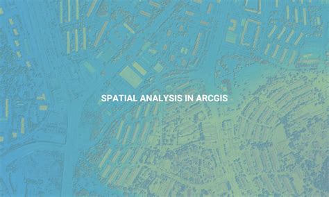 Image result for ArcGIS Pro Spatial Analysis