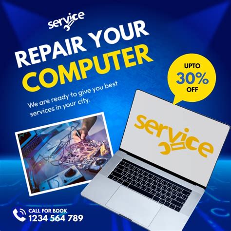 Rezultat imagine pentru Computer Repair Ad