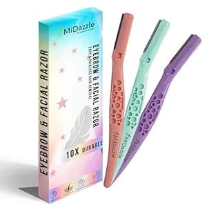 Midazzle Grooming Eyebrow & Facial Razor for Women | All-In-One | Face ...