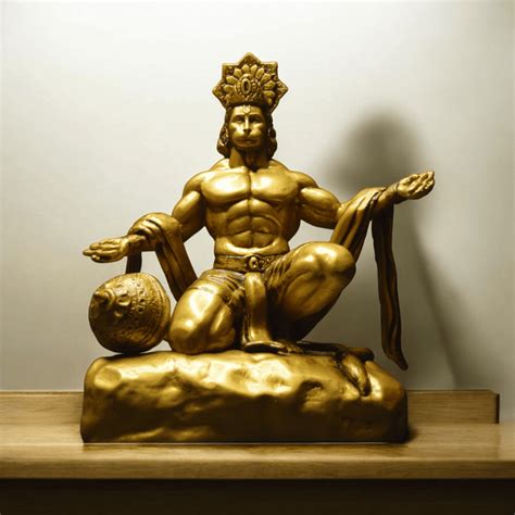 Meditating Hanuman Ji Statue - Spiritual and Devotional – Fabzie - Home ...