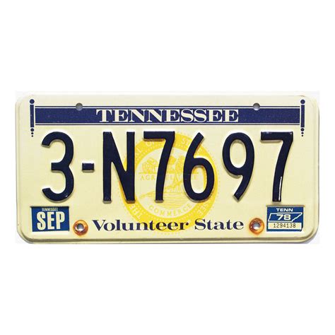 What Are The Different Types Of Tennessee License Plates at Missy Lynch ...