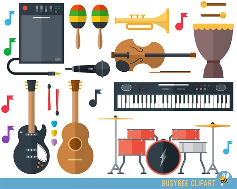 Image result for Clip Art of Musical Instruments