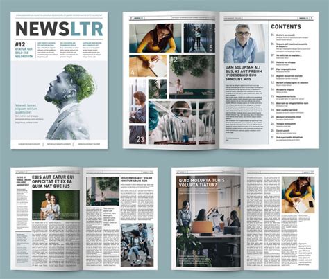 Image result for Newsletter Templates InDesign