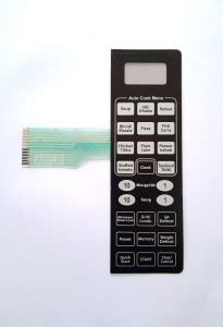 Able 20PG3S MICROWAVE OVEN MEMBRANE KEYPAD Electronic Components ...
