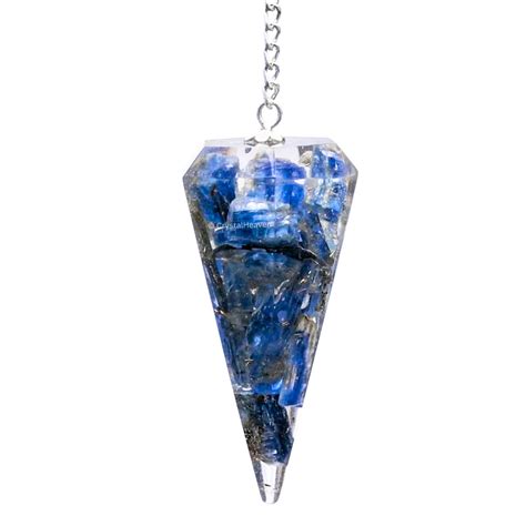 Kyanite Orgone Pendulum - Premium Crystal Dowsing Pendulums