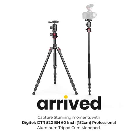Buy Digitek DTR 520 BH Professional Tripod Cum Monopod