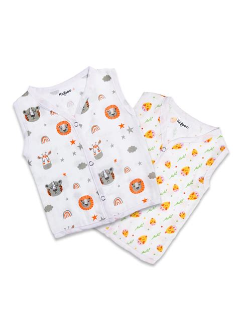 Buy Kidbea Extra Soft Mulmul Cotton Jhabla Cloth for New Born Baby Set ...