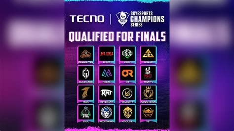 TECNO Mobile Becomes Title Sponsor for Skyesports Champions Series
