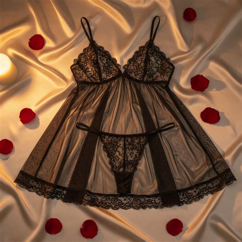 The First Night Secret — Babydoll & Thong Gift Set | Wild Berries Intimates
