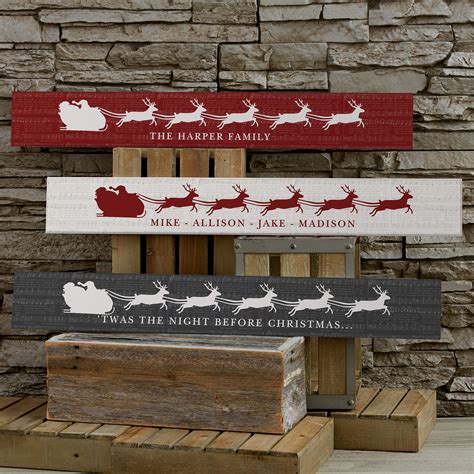 Christmas Wall Art Wooden Sign at Geri Hodge blog