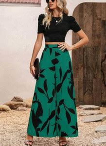 KI STUDIO Top Palazzos Co-ords Set Price in India - Buy KI STUDIO Top ...