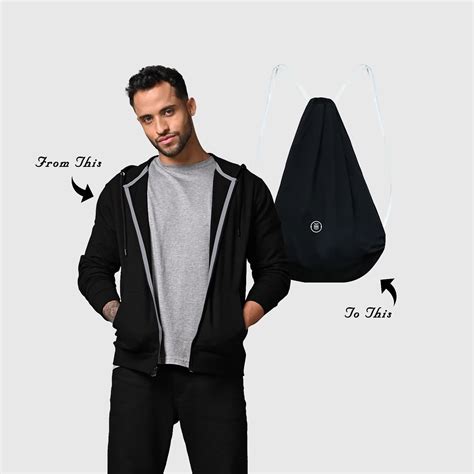 Disguise Backpack Jacket | Convertible Jacket Bag – THE HOLISTIK
