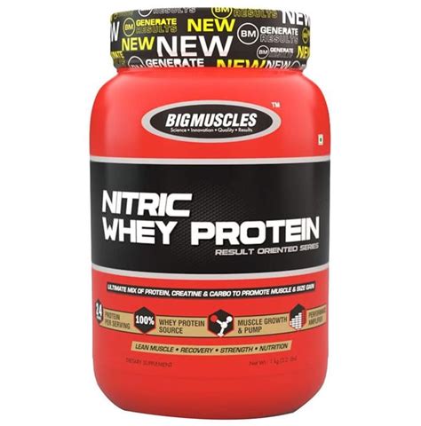 Big Muscles Nitric Whey Milk Chocolate – Classic Derma