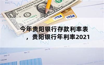 今年贵阳银行存款利率表，贵阳银行年利率2021-随便找财经网