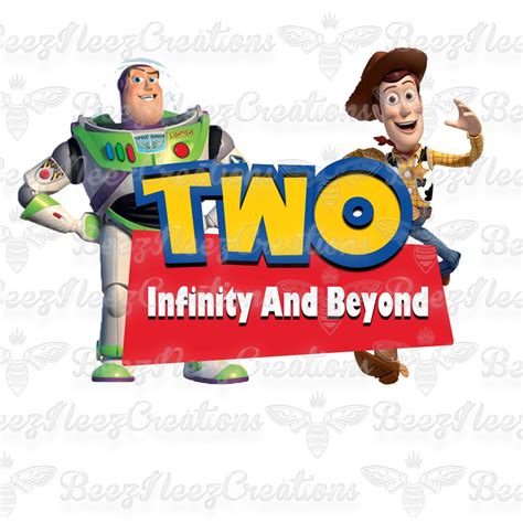 Two Infinity and Beyond Toy Story PNG digital Download Only - Etsy