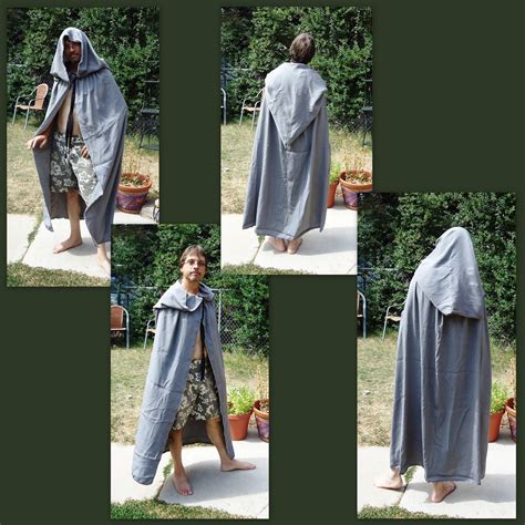 Easy Custom Hooded Cloak · How To Make A Cape / Cloak · Sewing on Cut ...