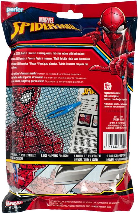Perler Beads Marvel Spiderman Pattern & Fuse Bead India | Ubuy