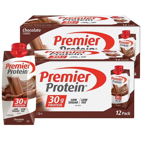 Premier Protein Chocolate Protein Shakes 24 x 325ml | Cos...