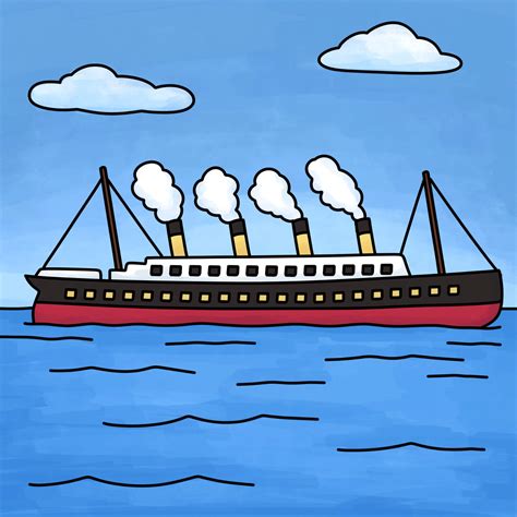 Titanic Draw Tutorial 的图像结果